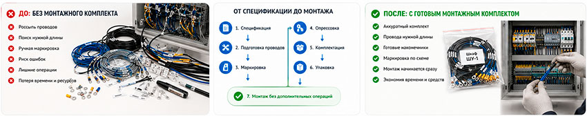 Почему подготовку монтажных комплектов выгодно передать на аутсорсинг